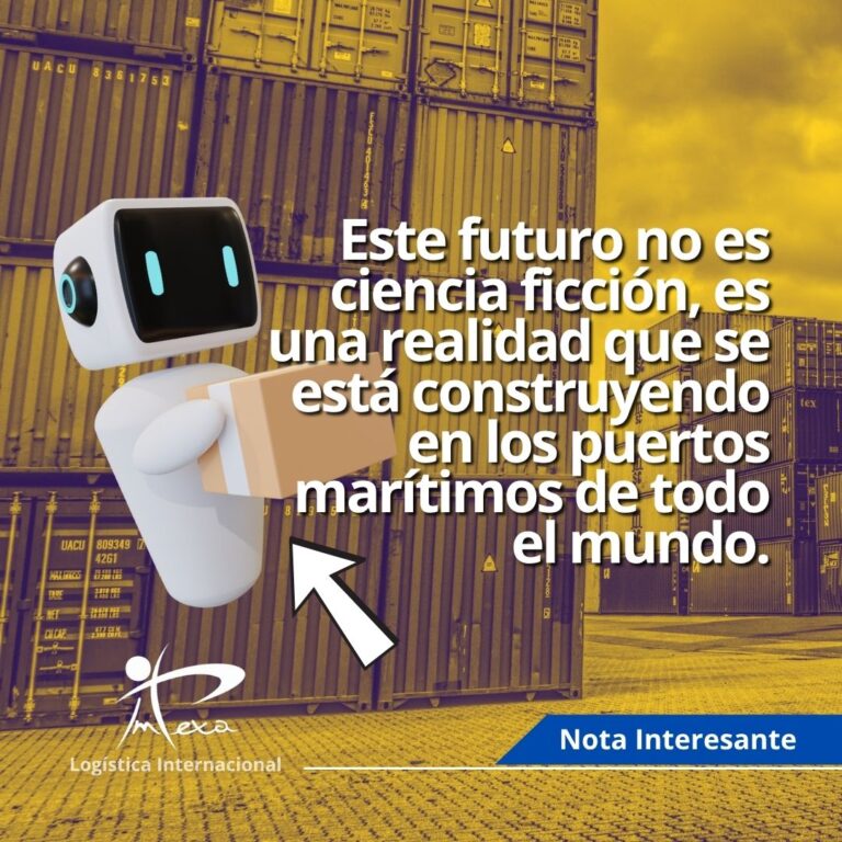 La actividad portuaria en el futuro, una gestión con robots y tecnologías autónomas IA