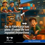 De la fábrica a tus pies: El viaje de tus zapatos deportivos