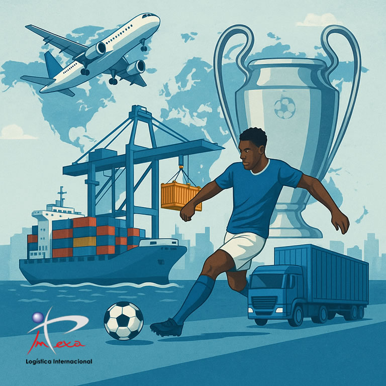 La logística internacional: el pilar invisible de la final de la Champions League 2025