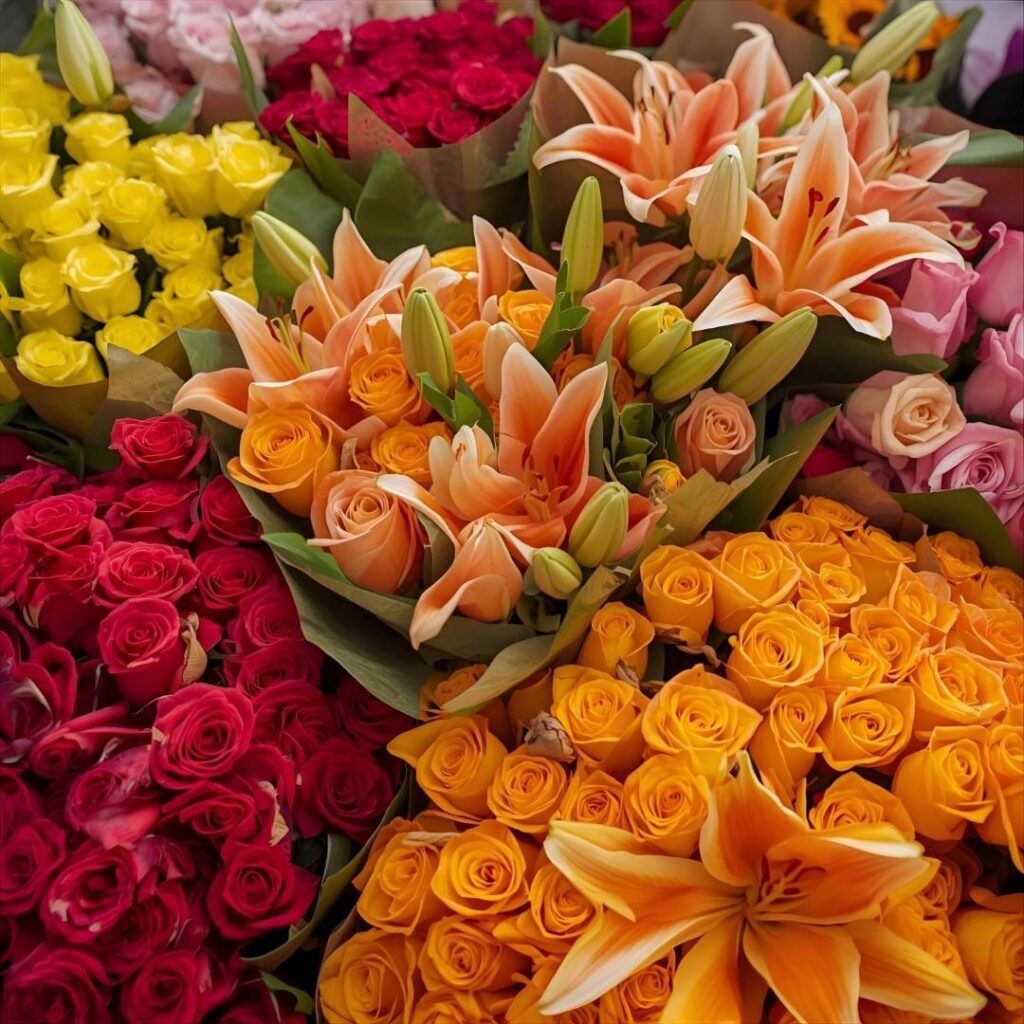 Exportaciones de flores desde Ecuador